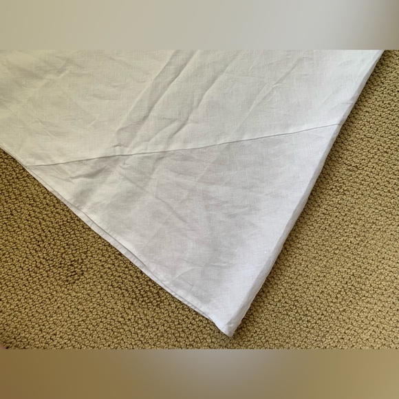 NWT Aritiza Wilfred Only Linen Slip Dress Sz Small White - Picture 6 of 6